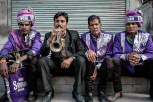 Music band having a rest