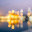 The Golden Temple in Amritsar out of focus