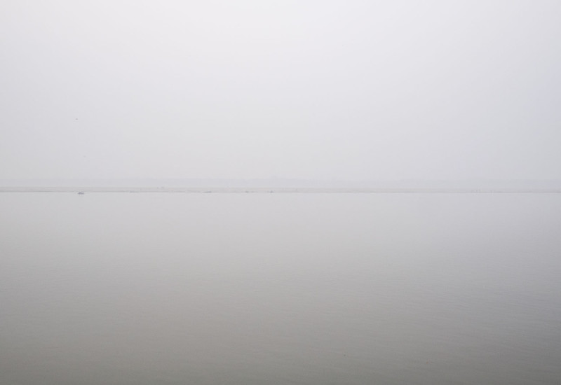 The river Ganges in Varanasi in the early morning
