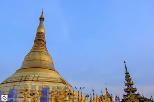 The large Shwedagon Pagoda