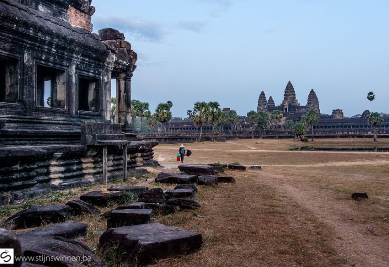 Almost alone at Angkor What